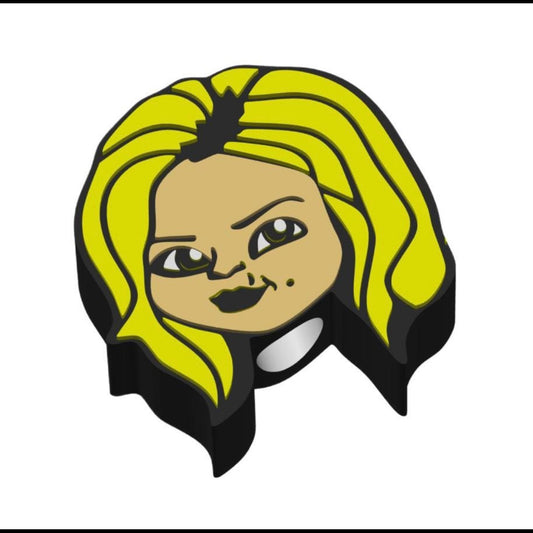 Dollface Straw Topper