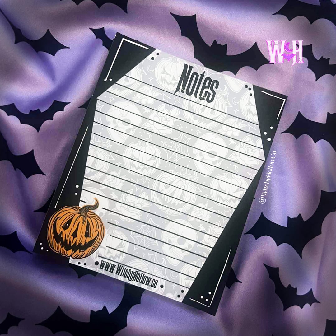 Pumpkin Notepad