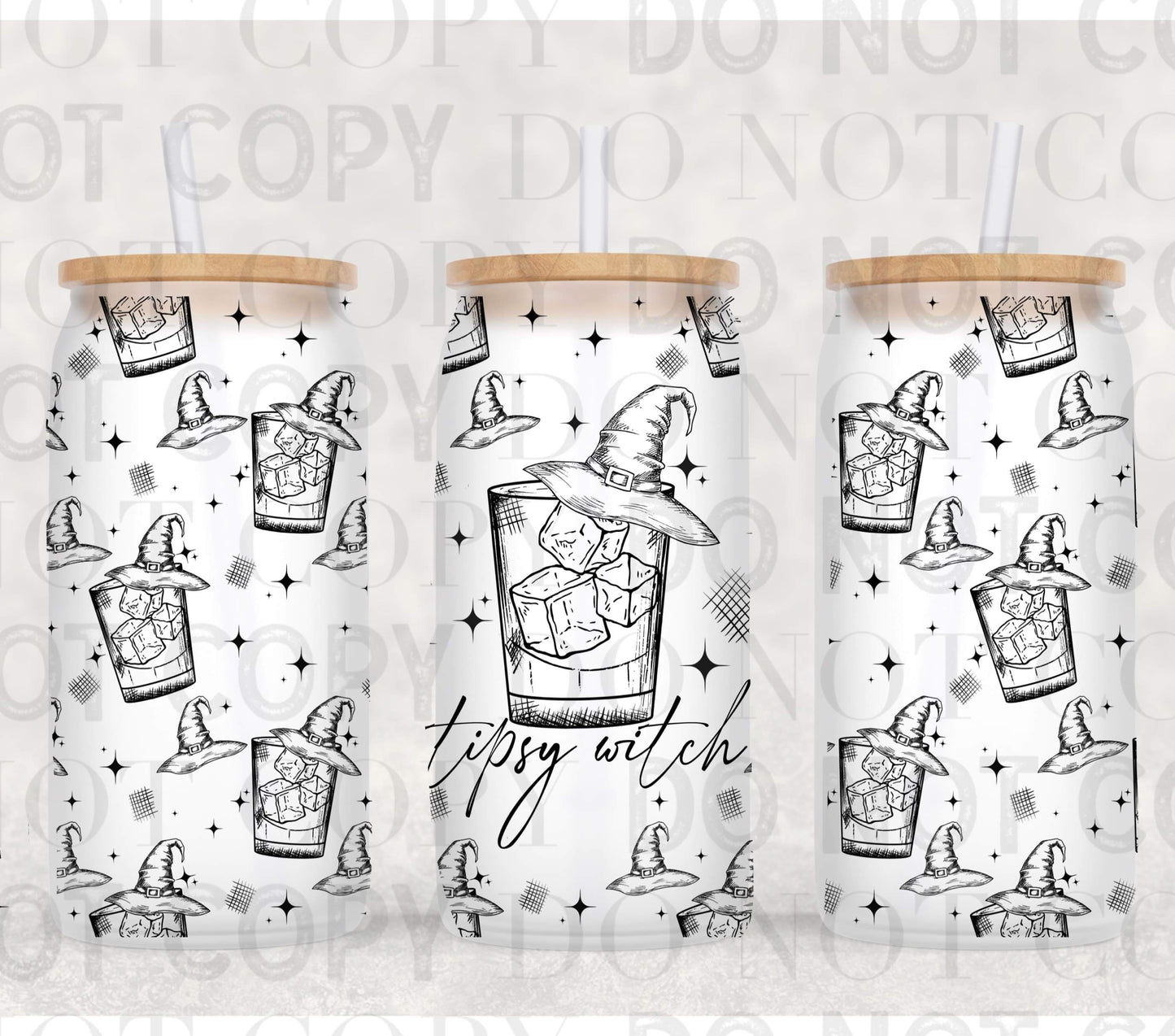 Tipsy Witch Glass