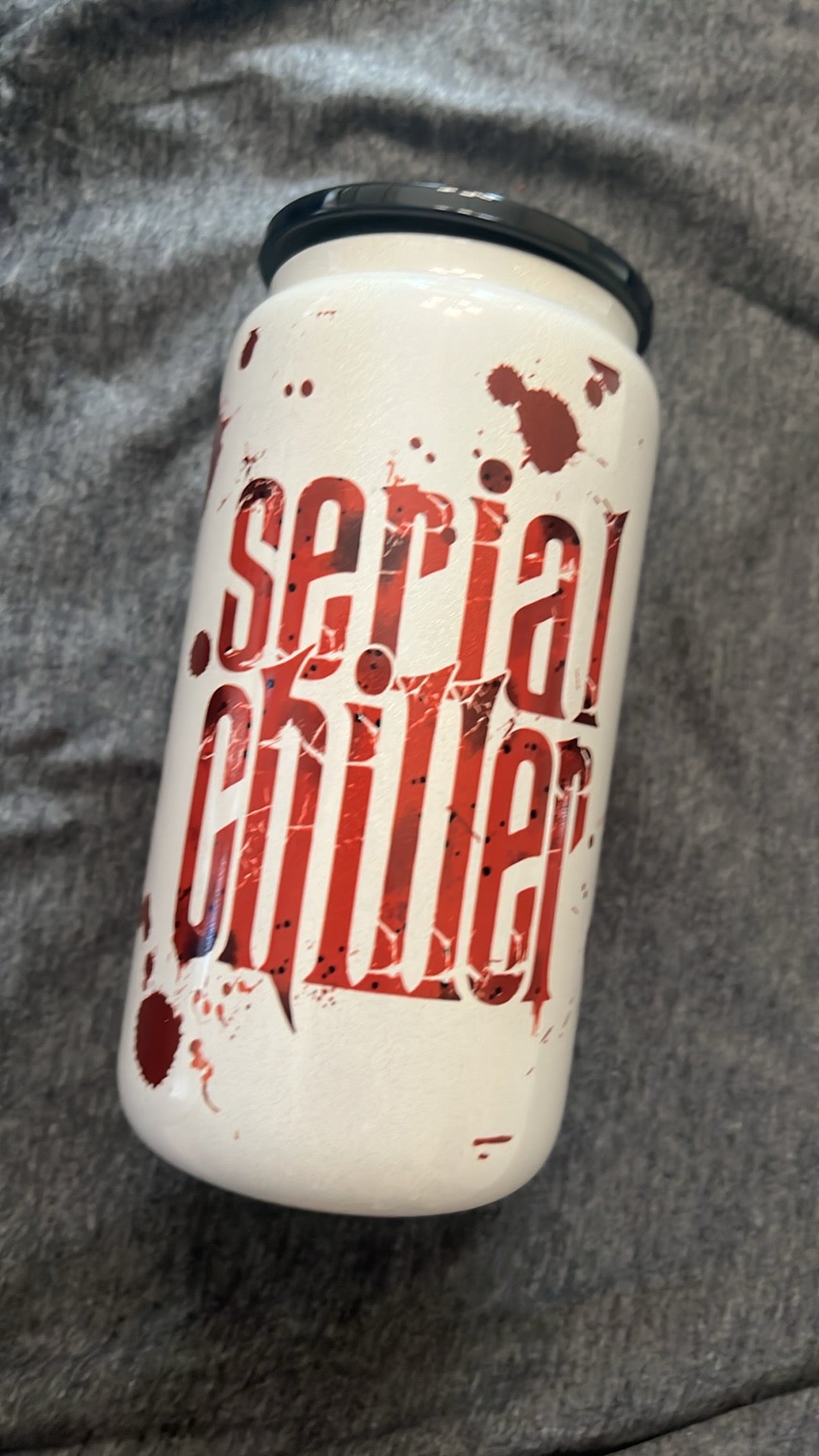 serial chiller glass black lid