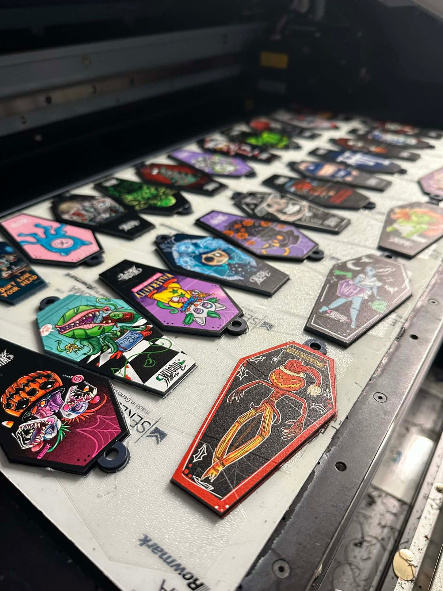 Mystery Christmas coffin Ornament