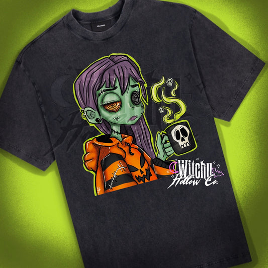 Zombie needs coffee Shirt