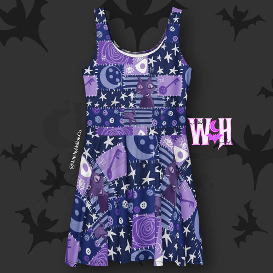 Cora Doll Patches Skater Dress