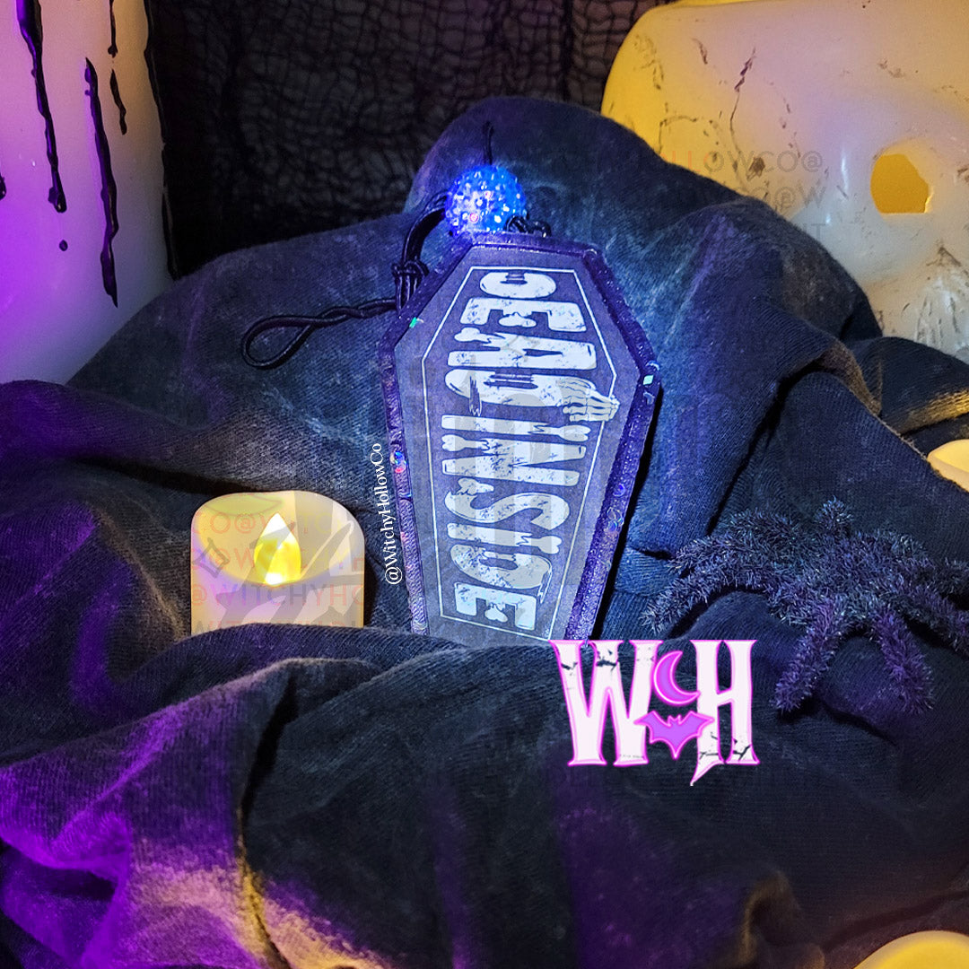 Dead Inside Coffin Freshie