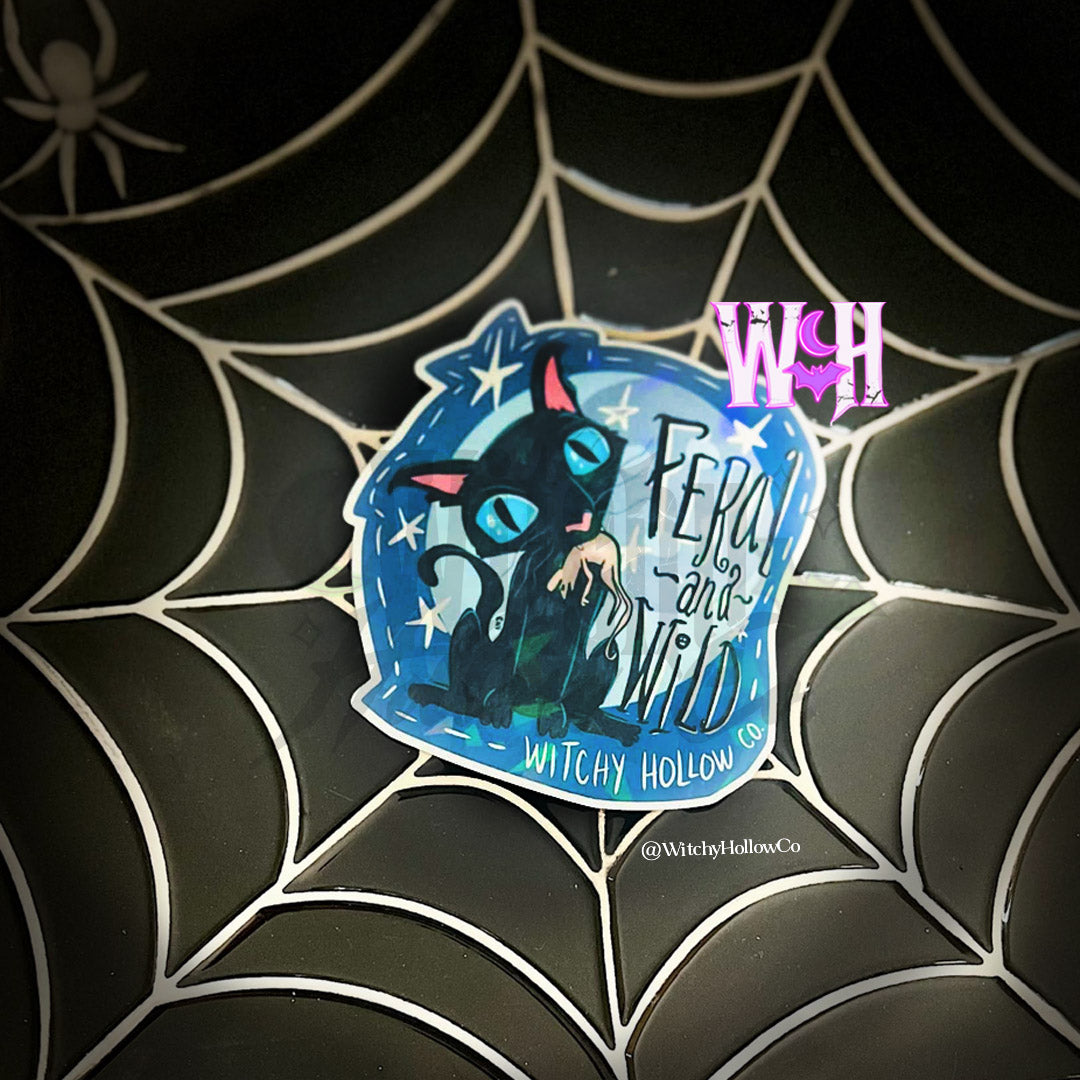 Feral & Wild Sticker