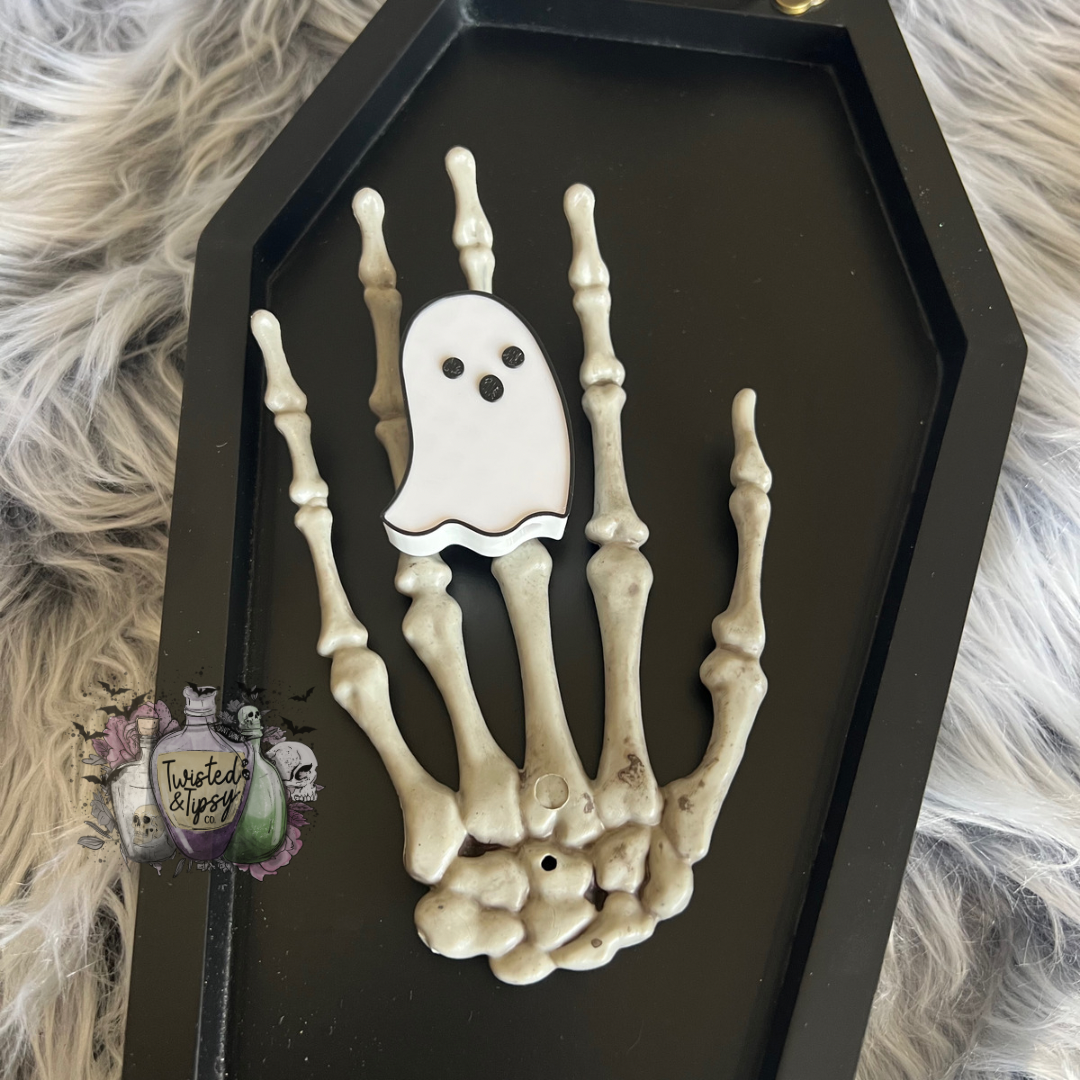 3D Ghost Straw Topper