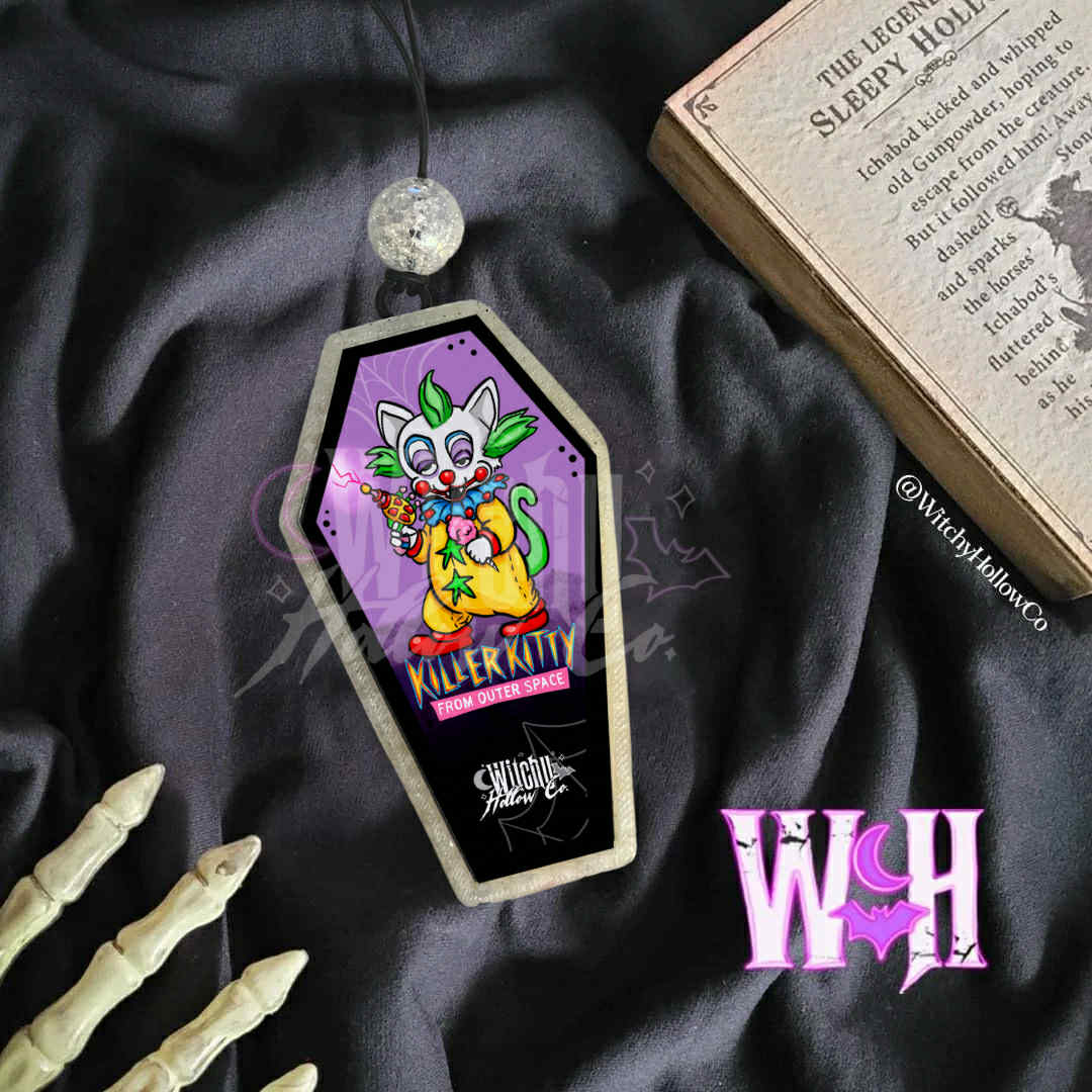 killer kitty Coffin Freshie