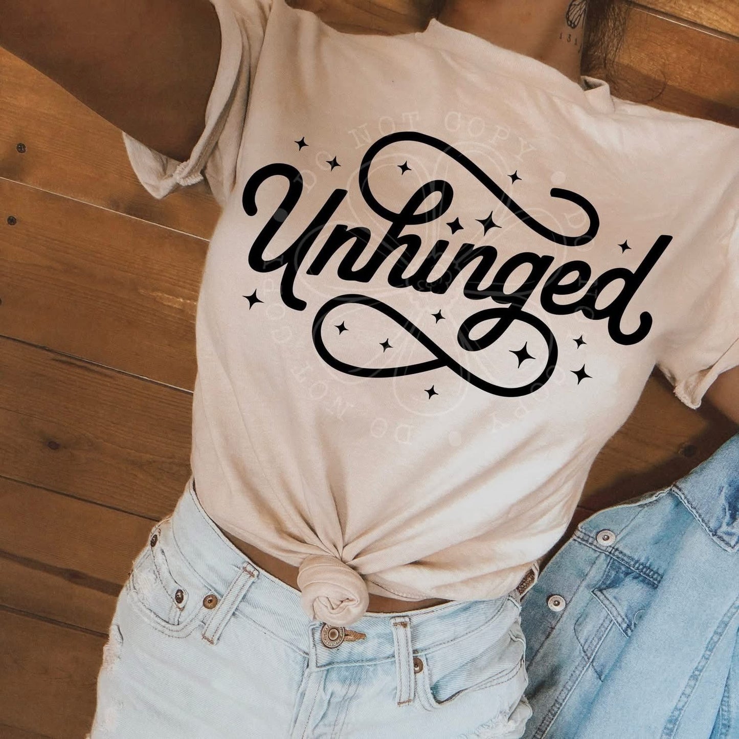Unhinged Tee- Sleepy Saturday