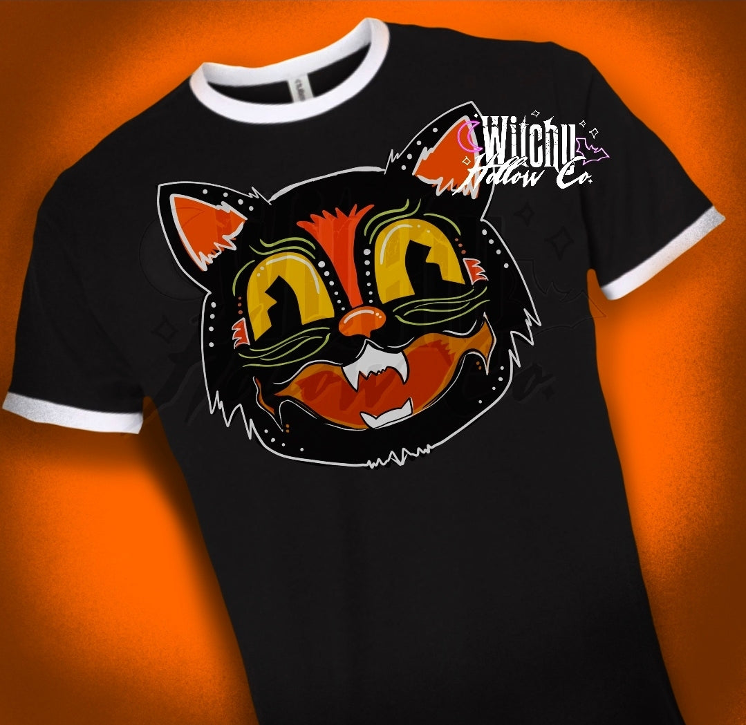 Vintage Cat Head Shirt