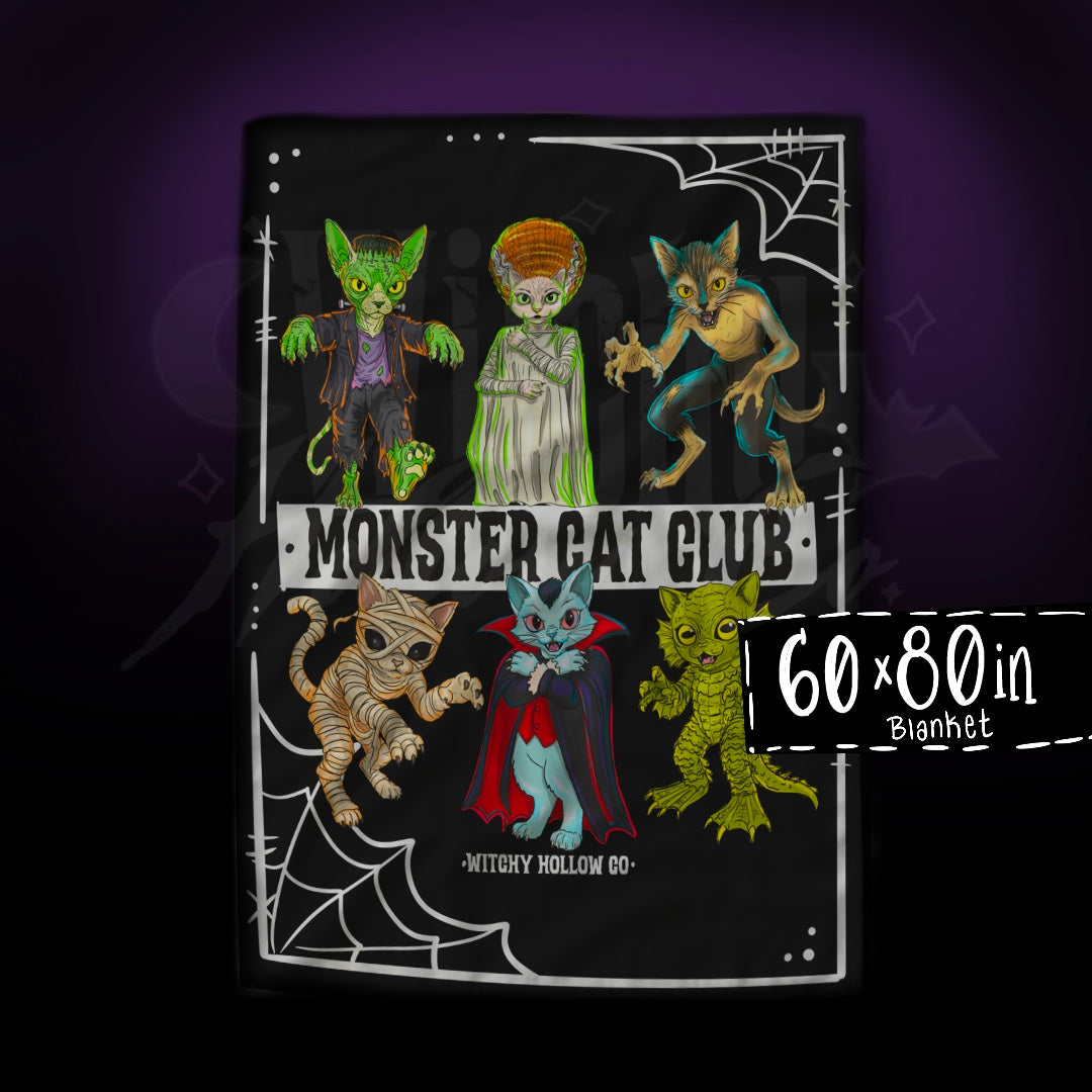 PreOrder Monster Cat Club Blanket