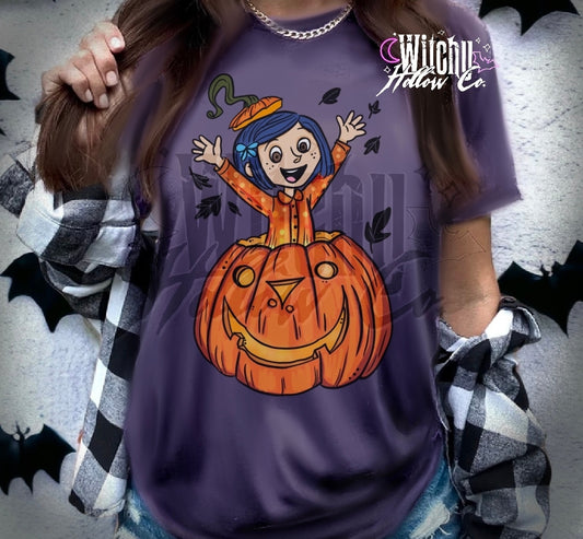 Cora Pumpkin Shirt