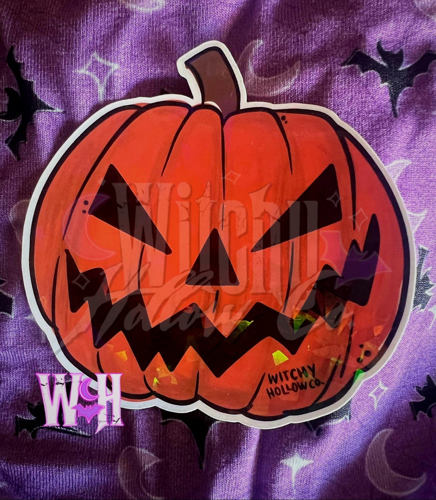 WH Pumpkin Sticker