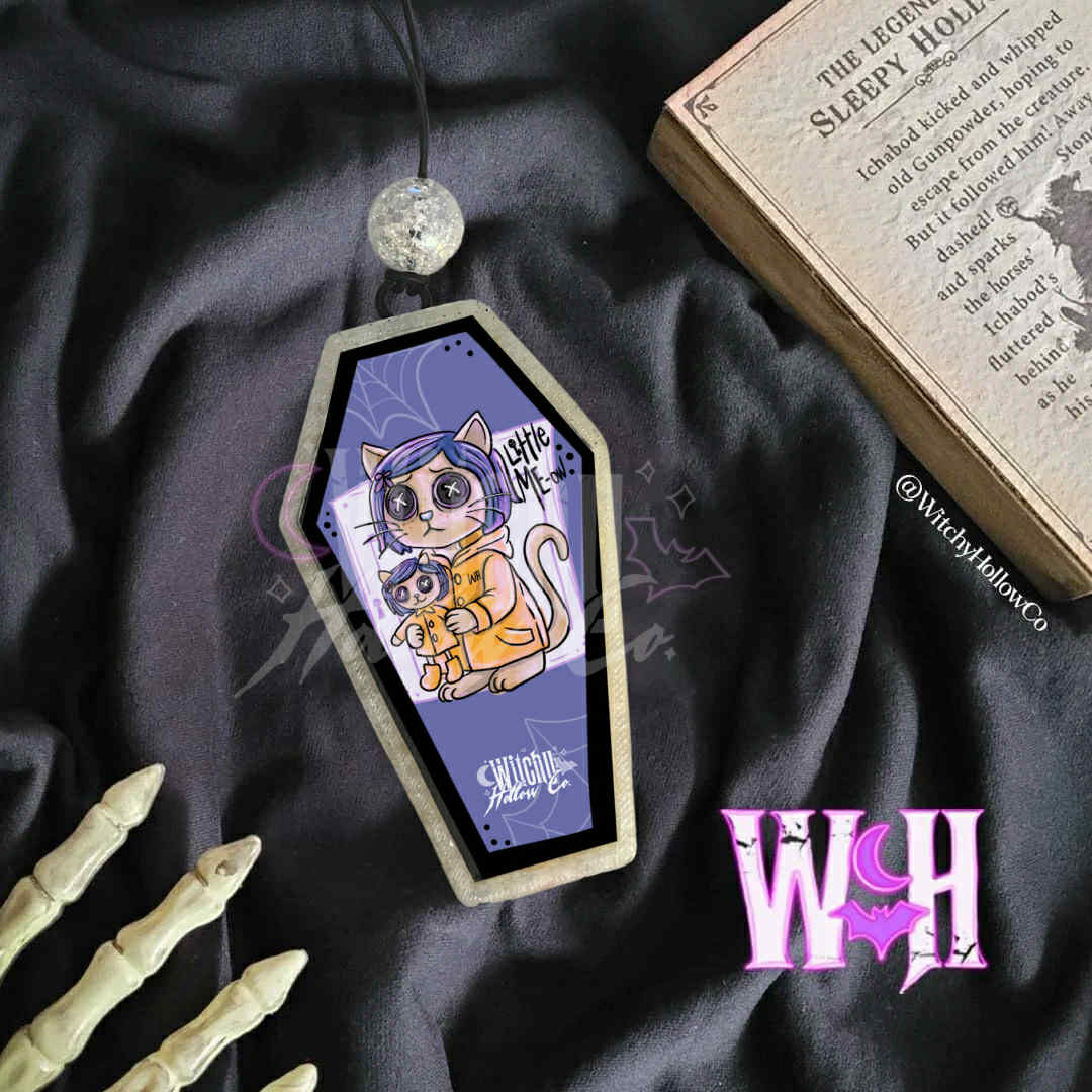 cora cat Coffin Freshie