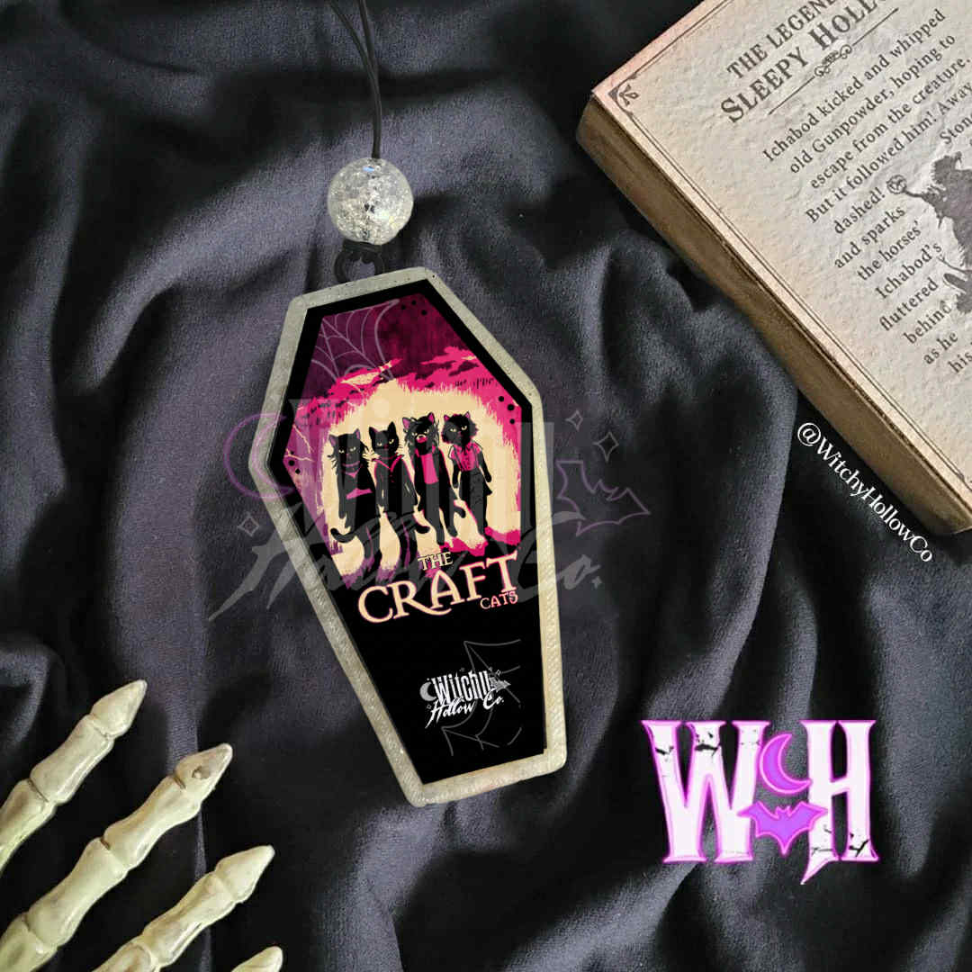 Craft Cats Coffin Freshie