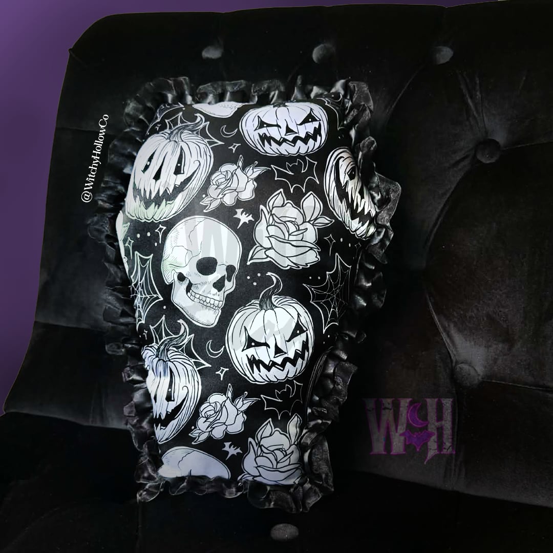 The Hollow Coffin Pillow