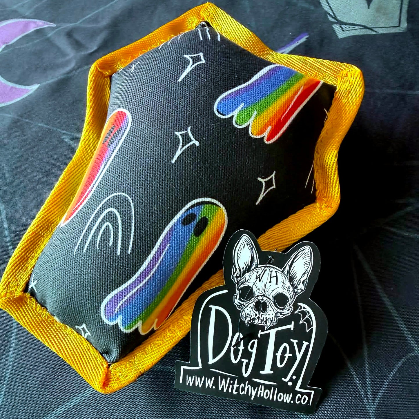 Pride Ghosts Dog Squeaky Toy