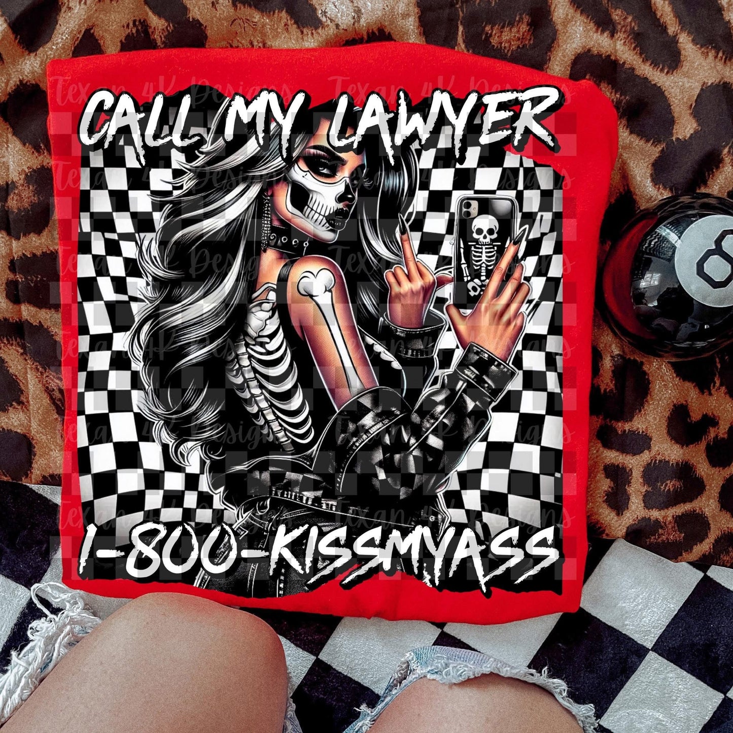 Call my lawyer Tee- Sleepy Saturday