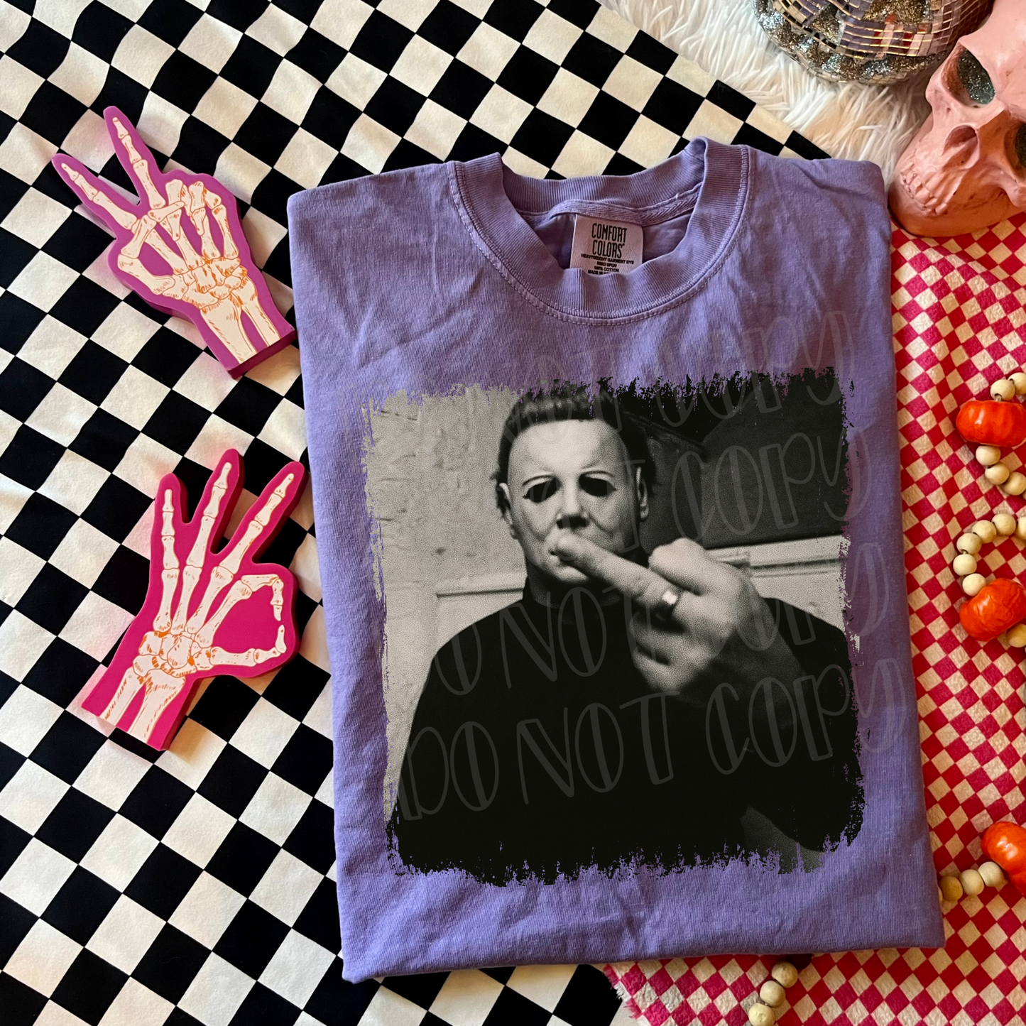 Mike Finger Tee- Sleepy Saturday