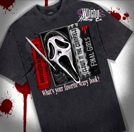 Fav Scary Book Shirt