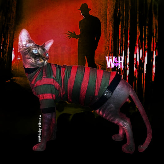 Freddy Stripes Kitty long sleeve Shirt