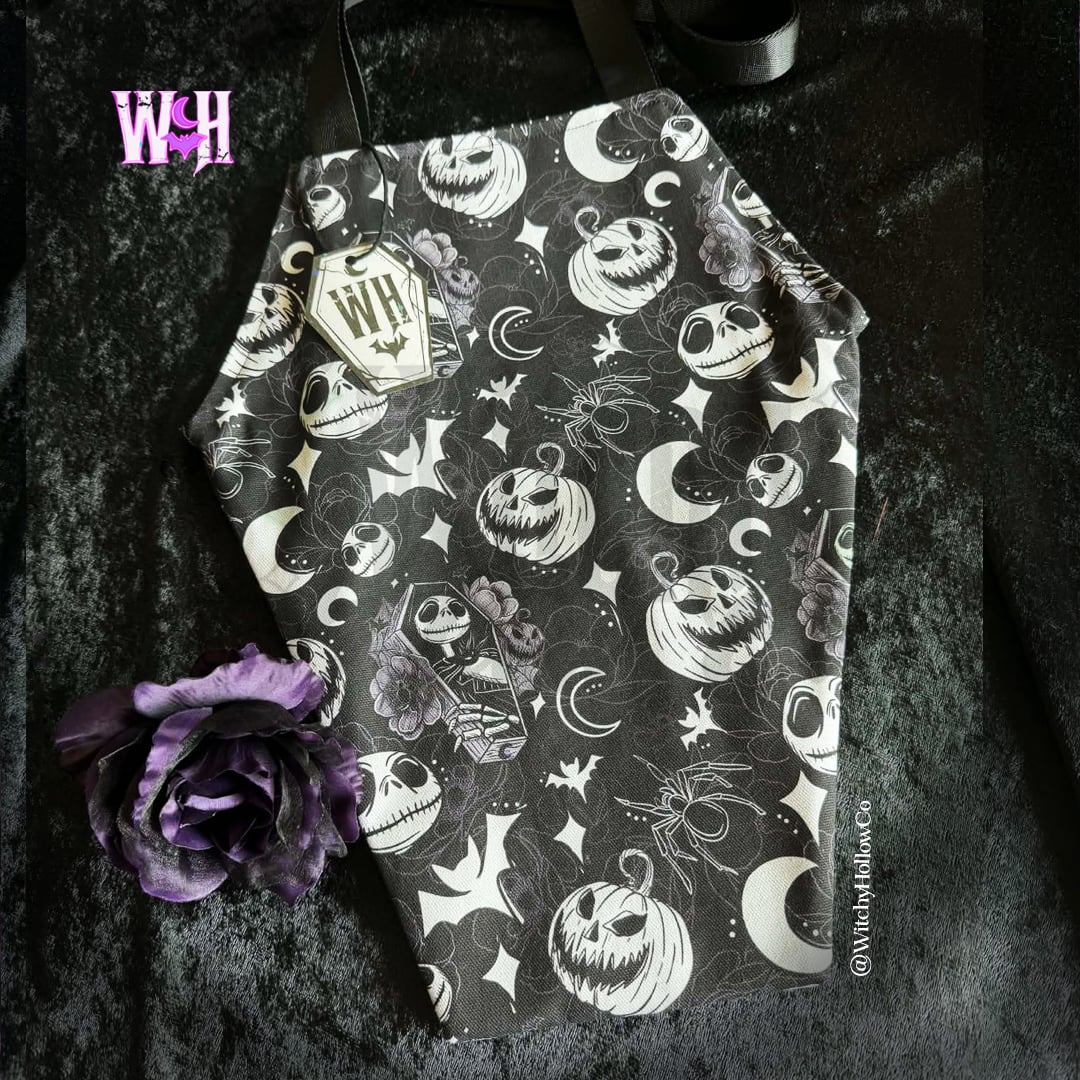 pumpkin king Coffin Tote