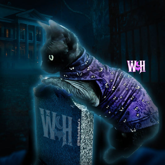 HM Wallpaper Kitty Shirt- single armhole