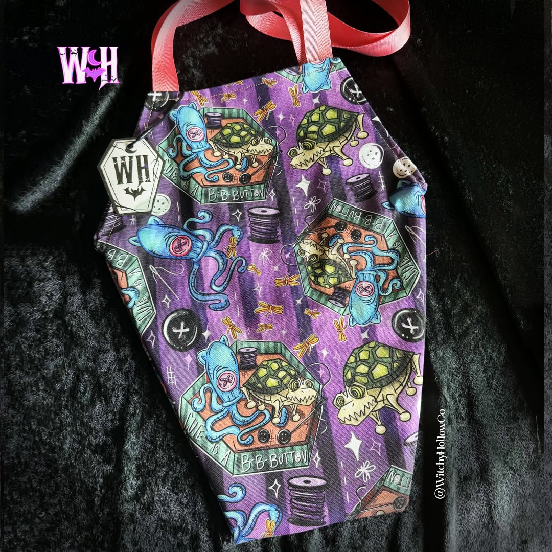 Bbb buttons Coffin Tote