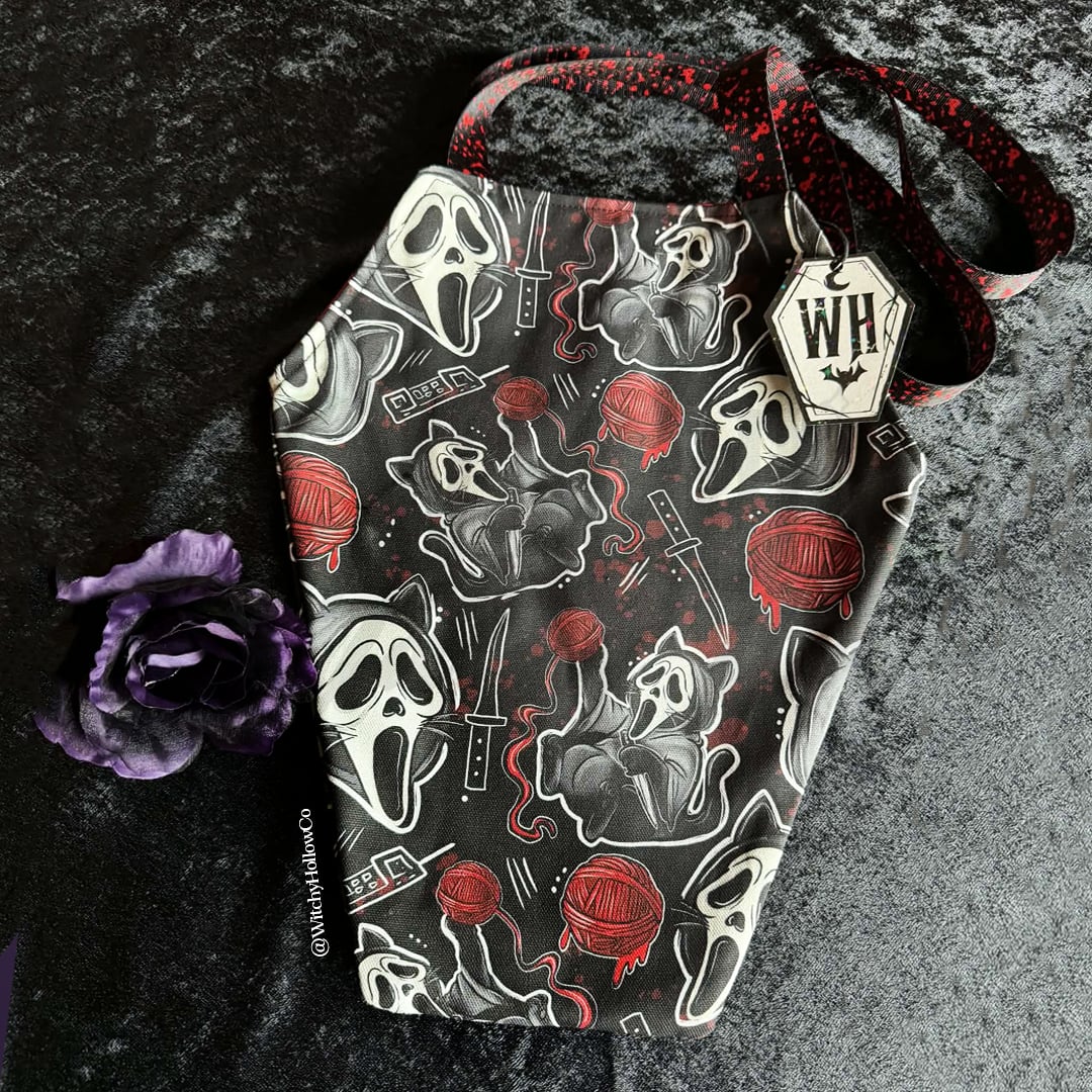Gf kitty Coffin Tote