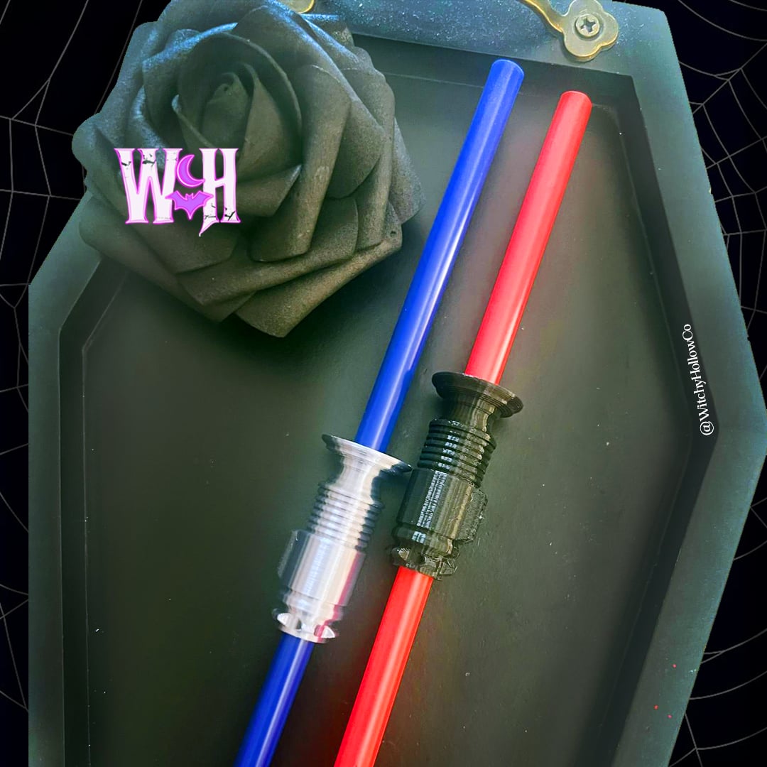 Light.saber Straw Toppers