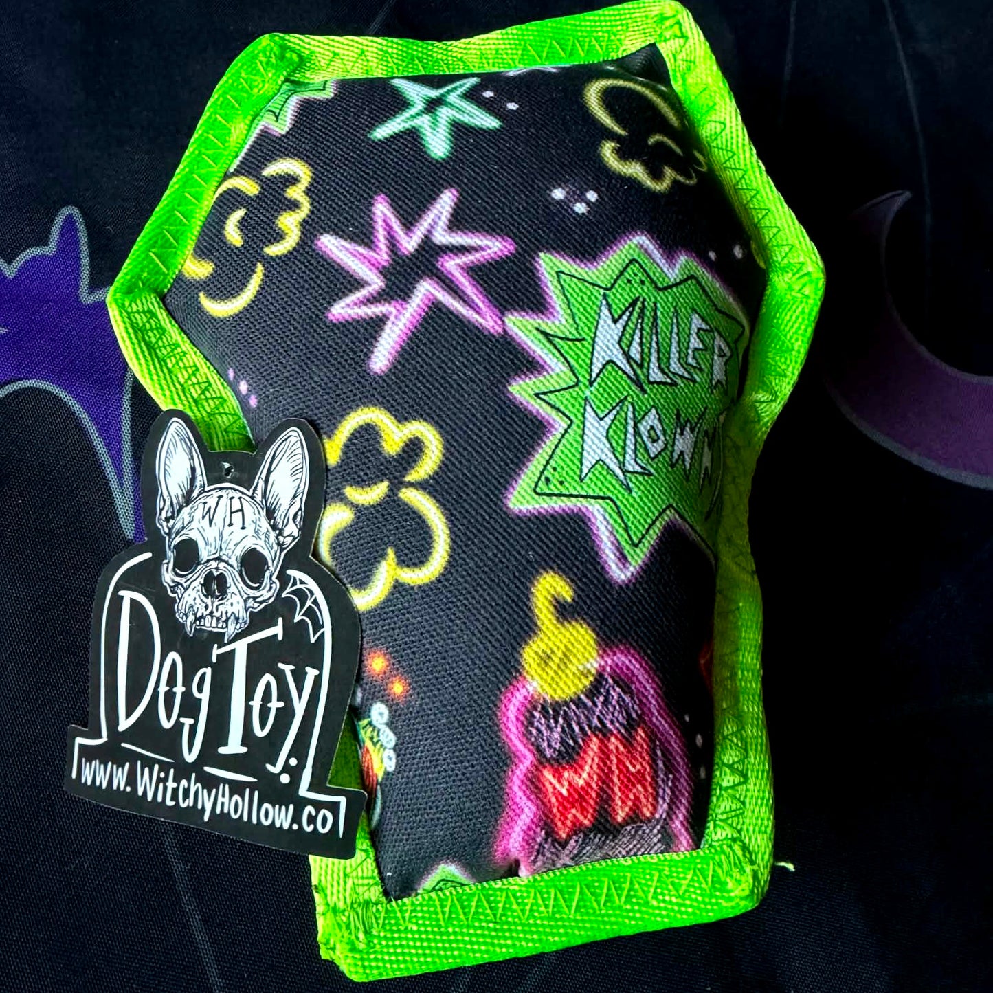 Space Klown Dog Squeaky Toy