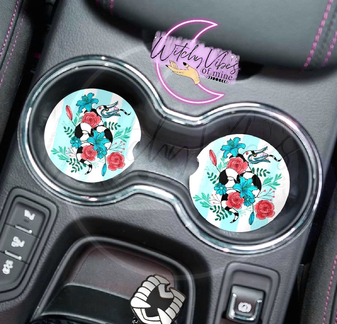 Sandworm Floral coasters