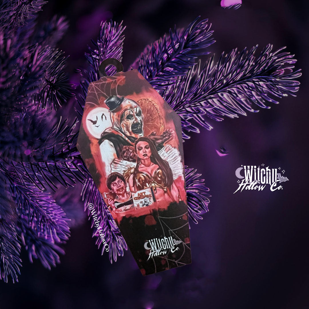 Terrifier Coffin Ornaments