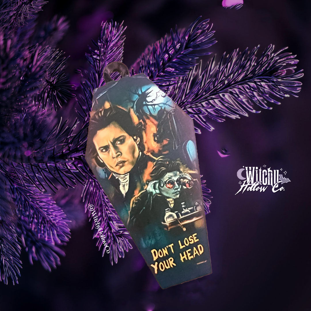 Sleepy Hollow Coffin Ornaments