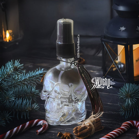 Twisted Candy Cane Skull Room Spray