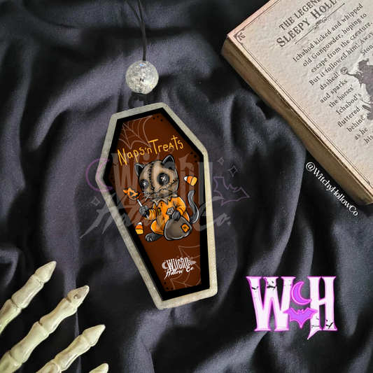 Sam Cat Coffin Freshie