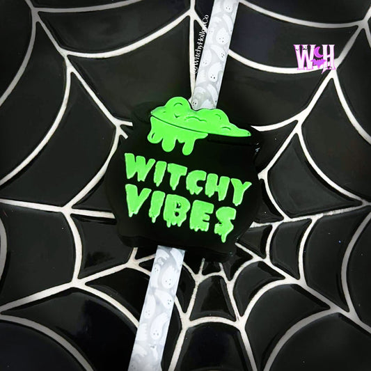 Witchy Vibes Straw Toppers