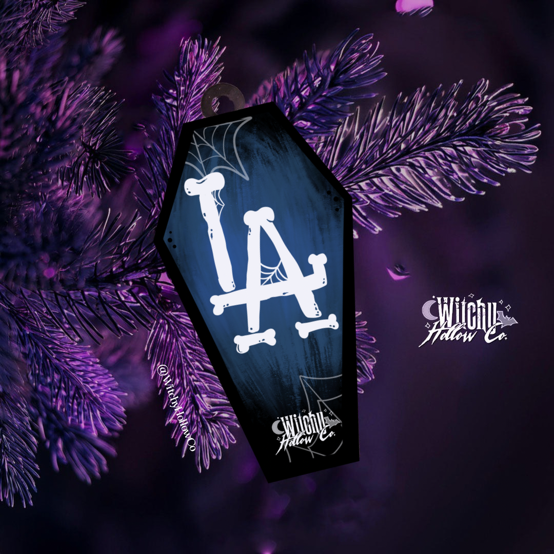 LA champs Coffin Ornament