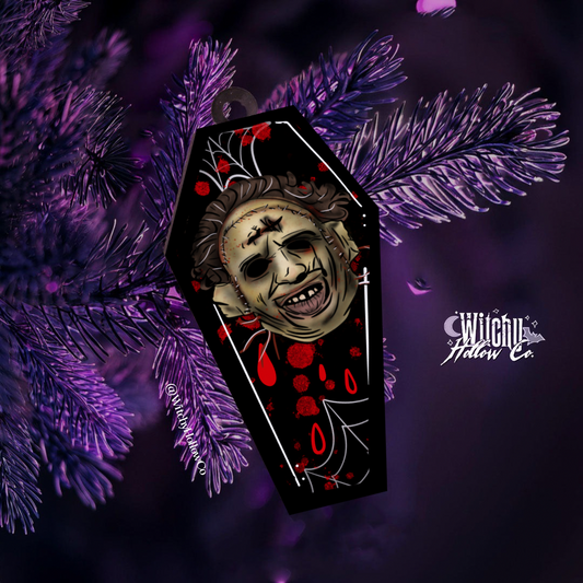 Man’s Skin Coffin Ornament