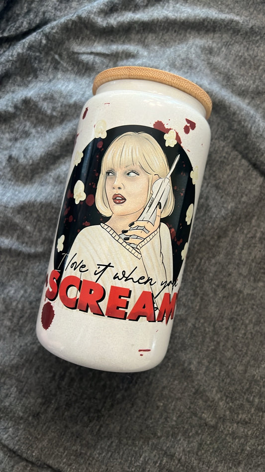 love when you scream glass