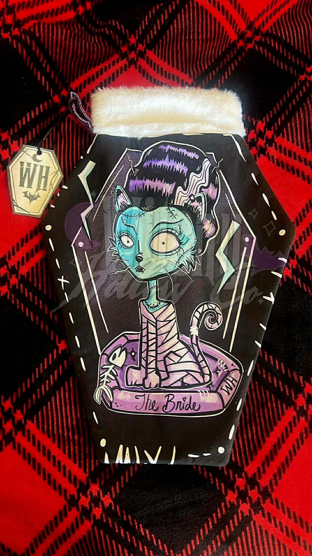 RTS- Kitty Bride stocking