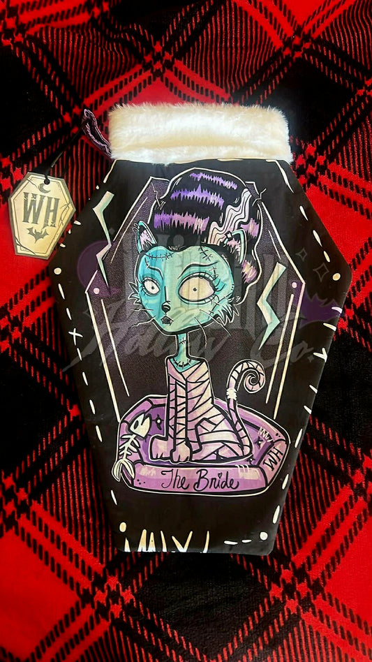 RTS- Kitty Bride stocking