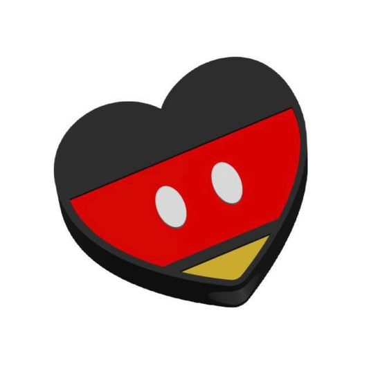 Mouse Heart Straw Topper