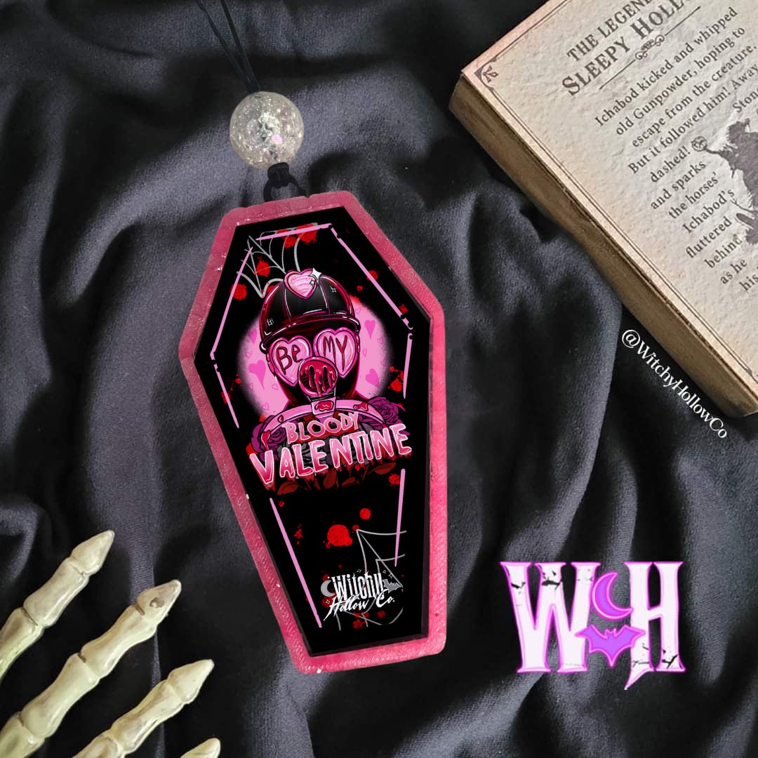 Bloody Valentine Coffin Freshie