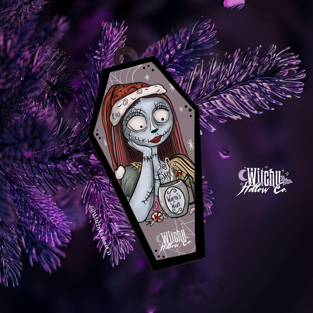 Peppermint Worms Wort Coffin Freshie