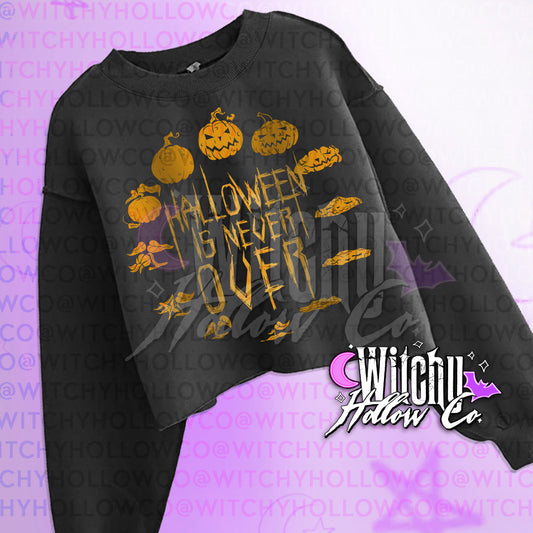 Halloween is Never Over Black Shirt