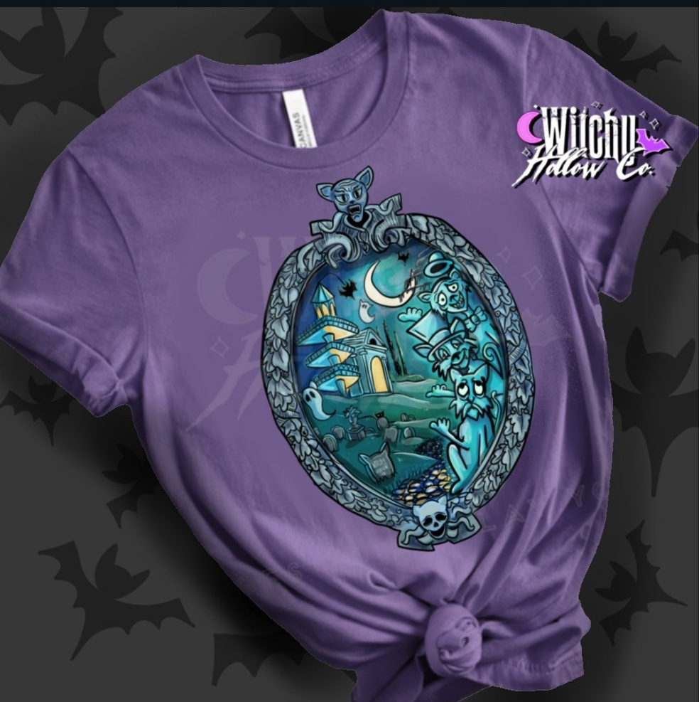 Haunted Manor Cats Shirt