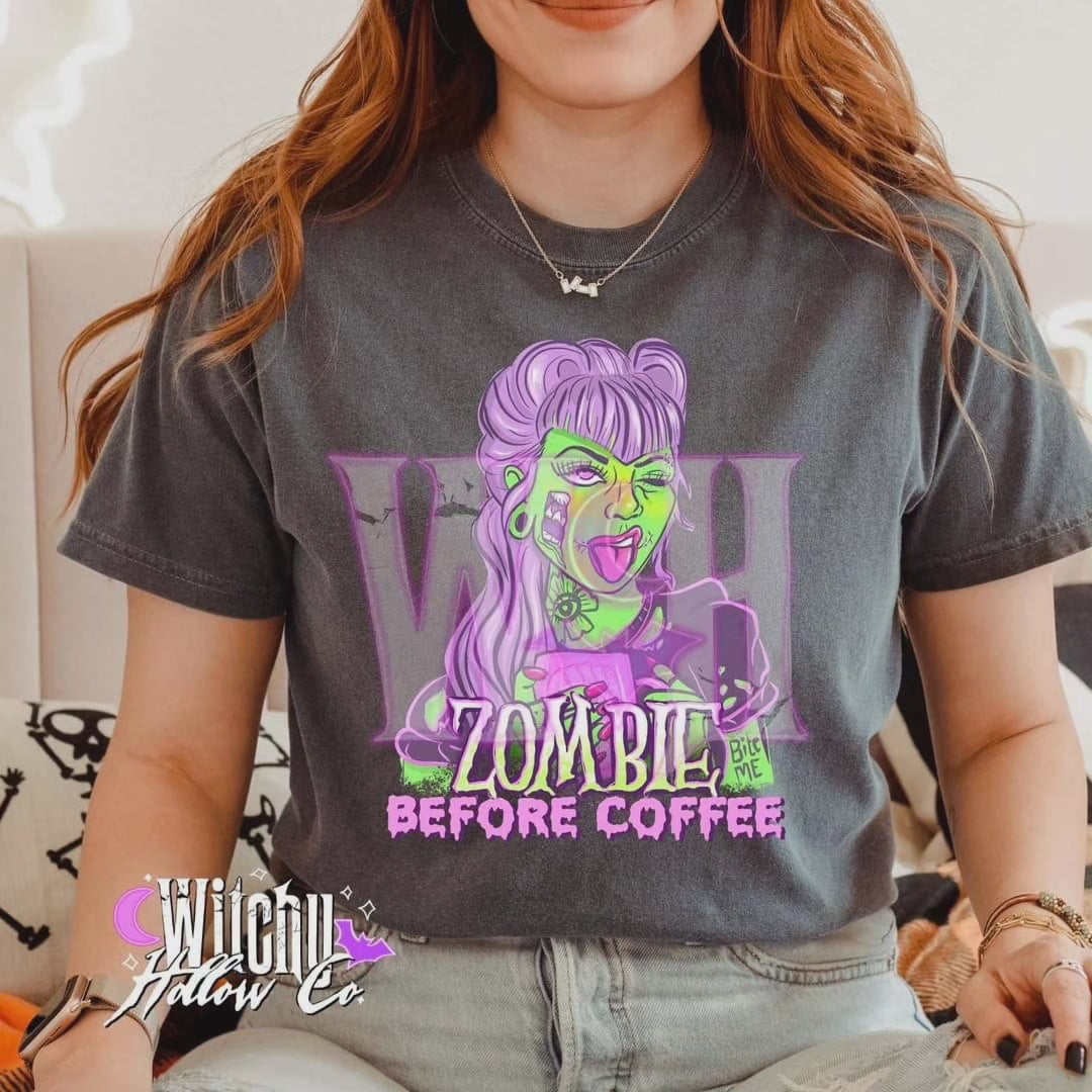 Zombie before Coffee Shirt