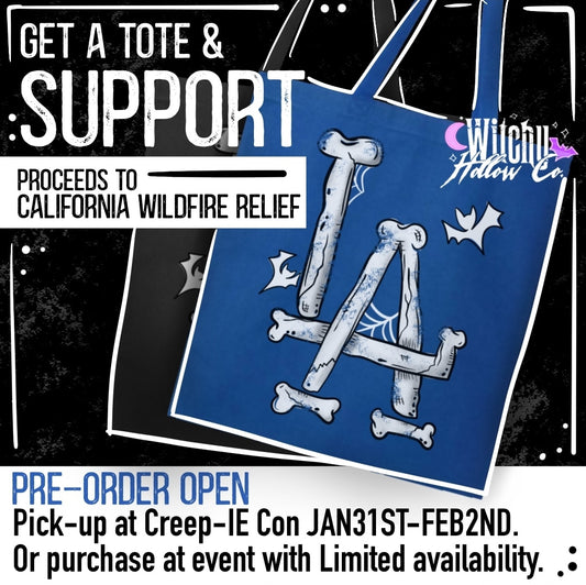 California Wildfire Relief Totes