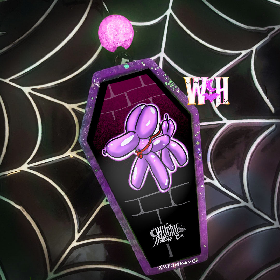 Balloon Dog Coffin Freshie