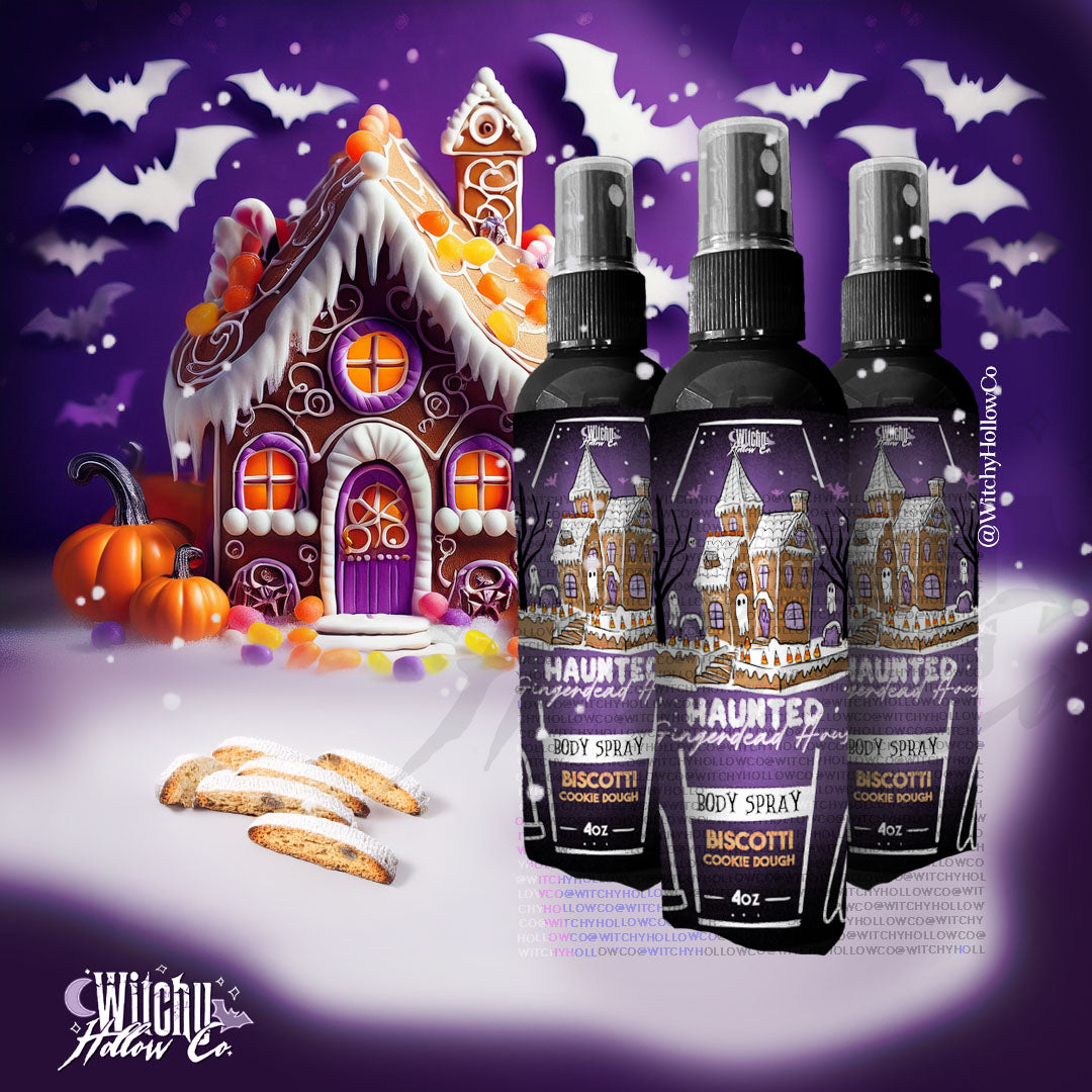 Haunted Gingerdead House Body Spray